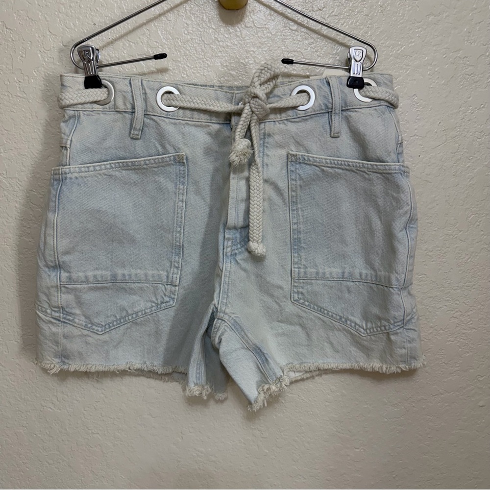New Free People We The Free Moxie Barrel Shorts - Picture 10 of 13